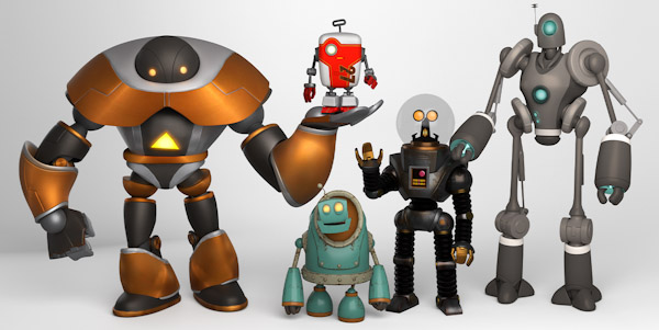 ProRigs_Maya_Character_robotss